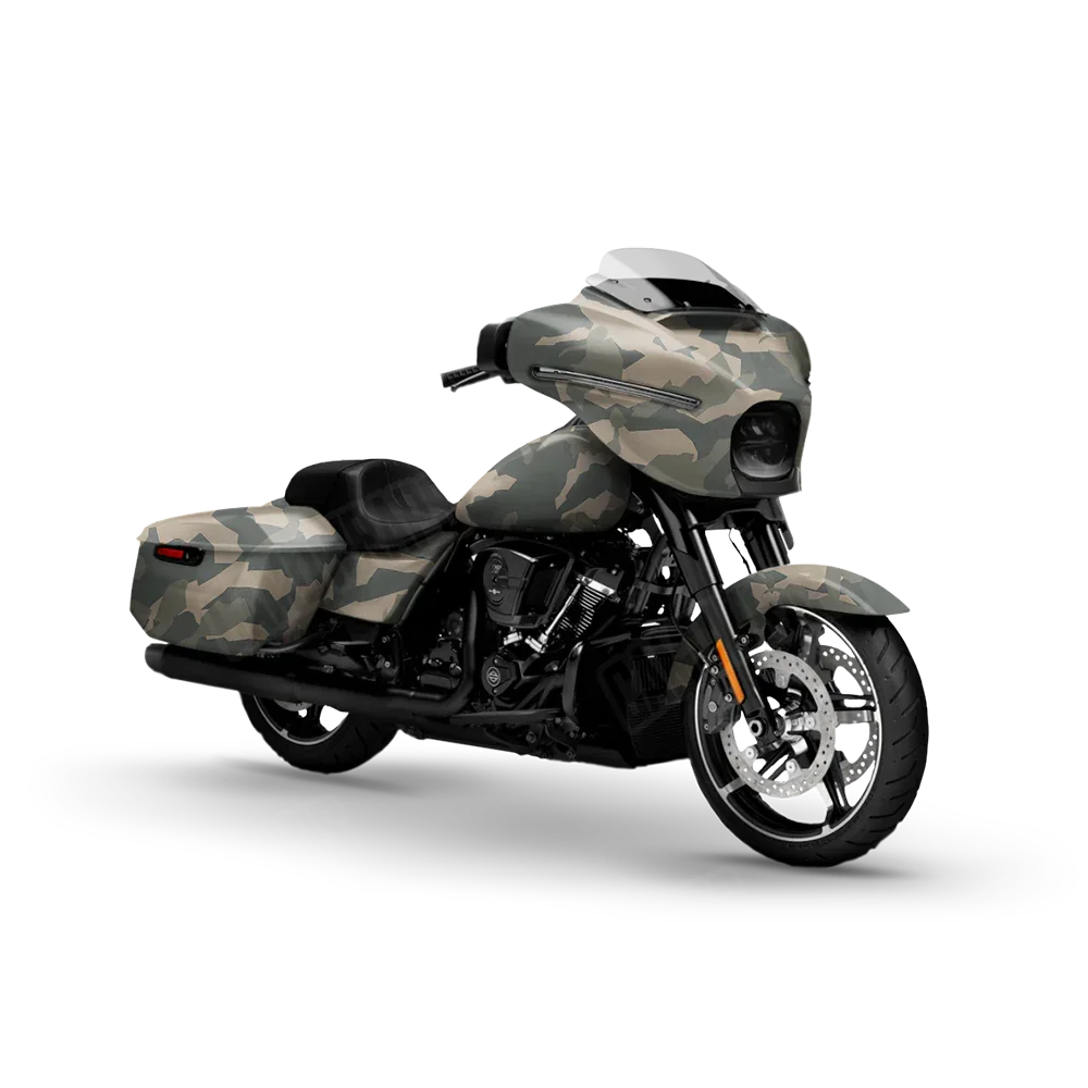 Erratic Army Motorcycle Wraps