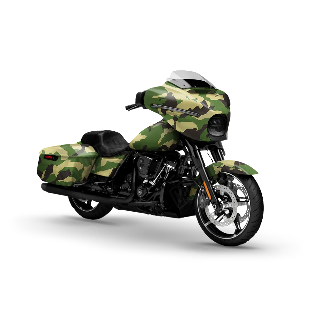 Erratic Jungle Motorcycle Wraps
