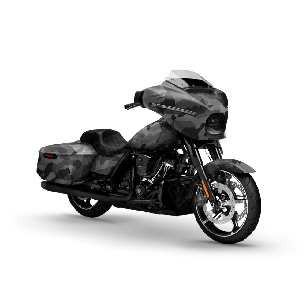 Erratic Midnight Motorcycle Wraps