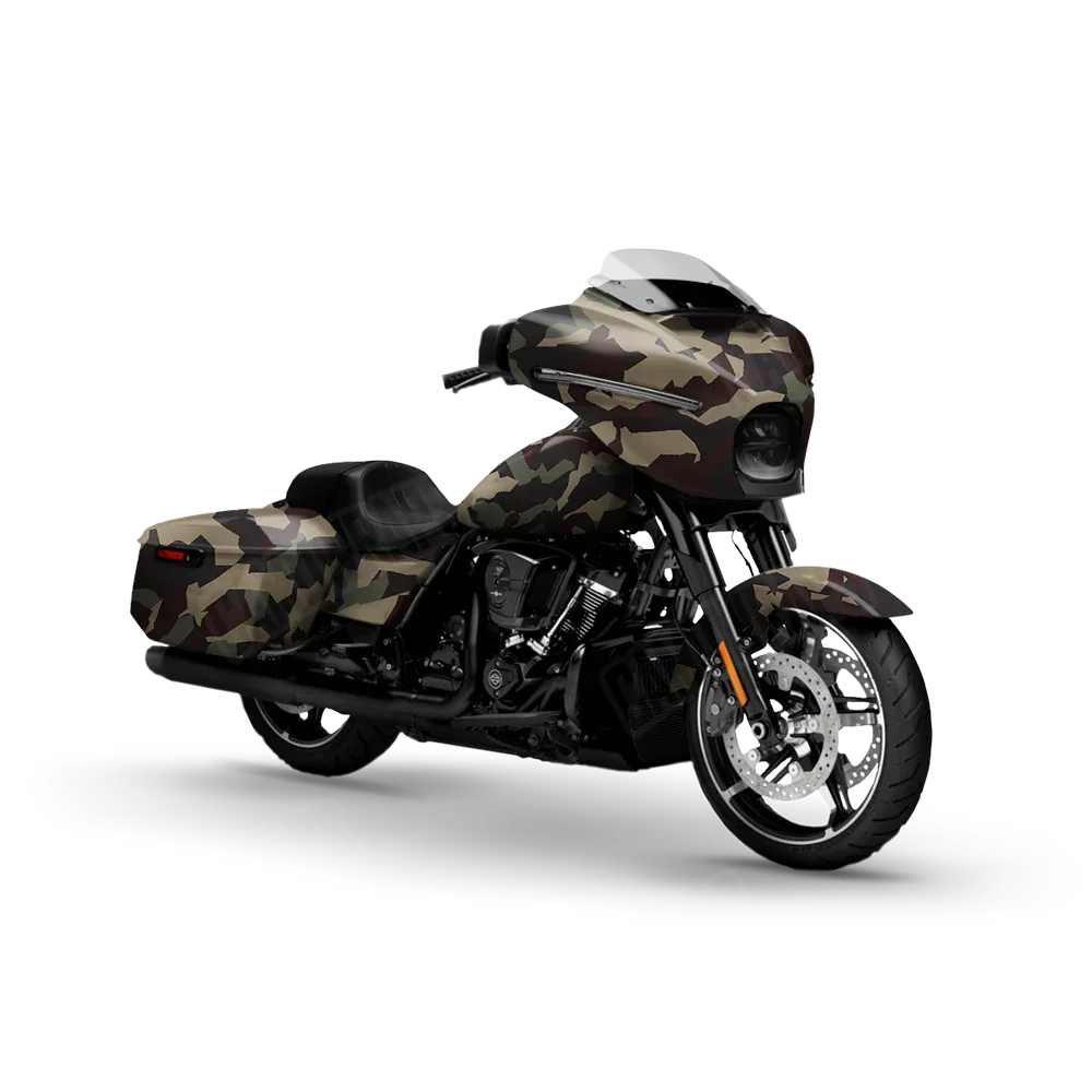 Erratic Militant Blood Motorcycle Wraps