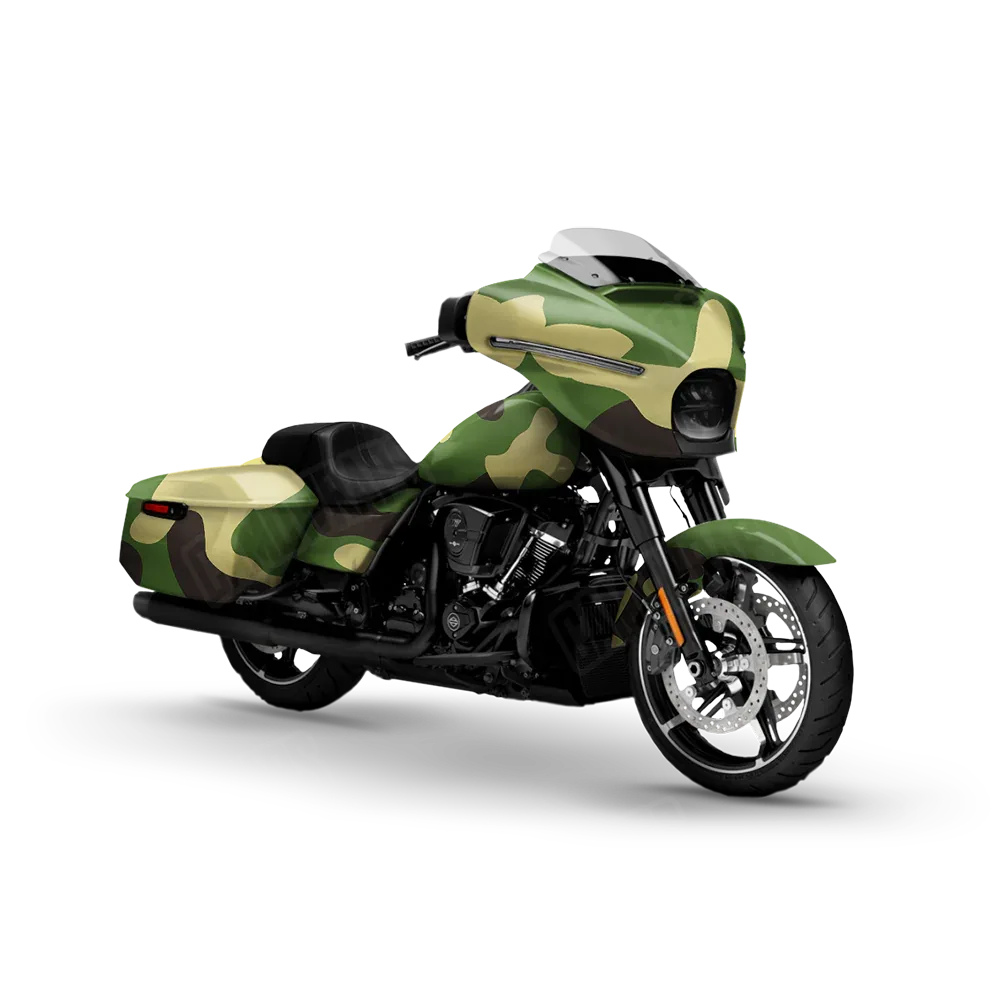 Classic Jungle Motorcycle Wraps
