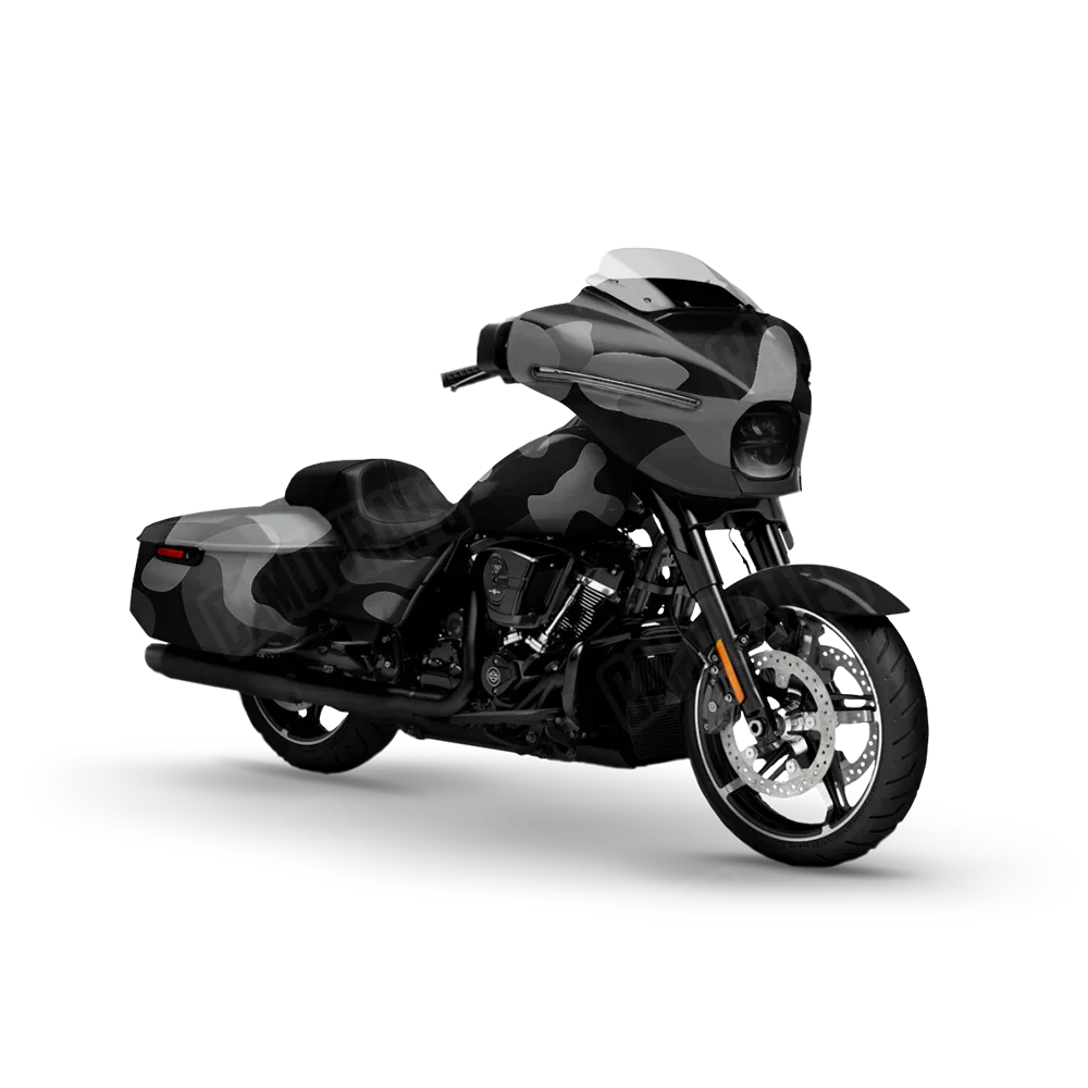 Classic Midnight Motorcycle Wraps