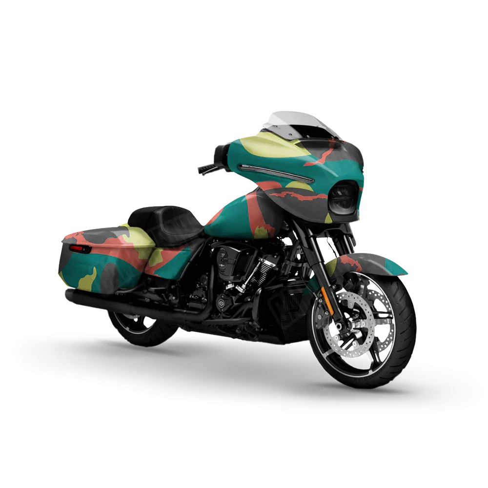 Ragged Fiesta Motorcycle Wraps