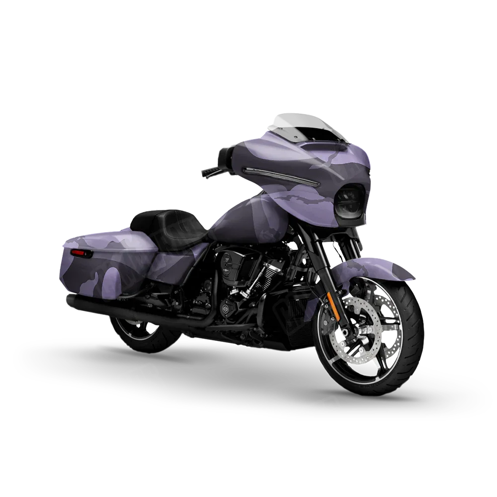 Ragged Lilac Motorcycle Wraps