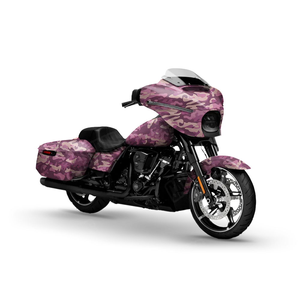 Classic Floral Motorcycle Wraps