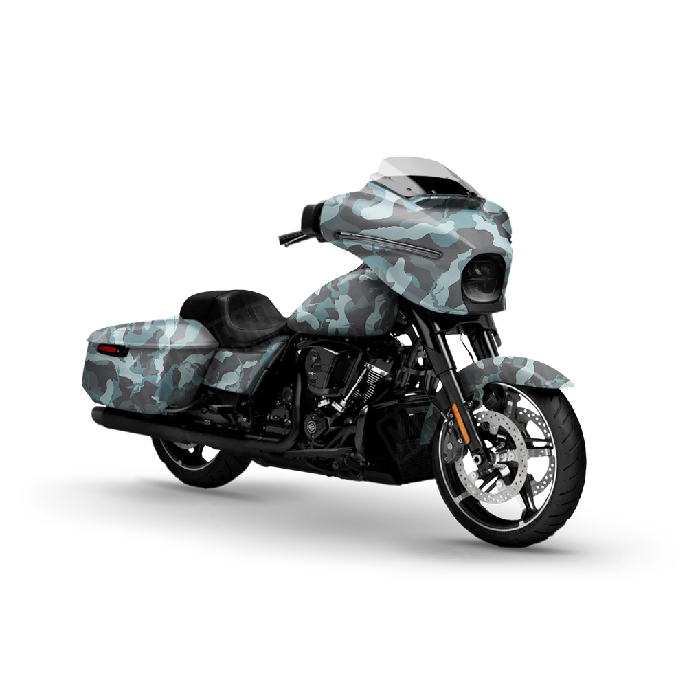 Ragged Overcast Motorcycle Wraps