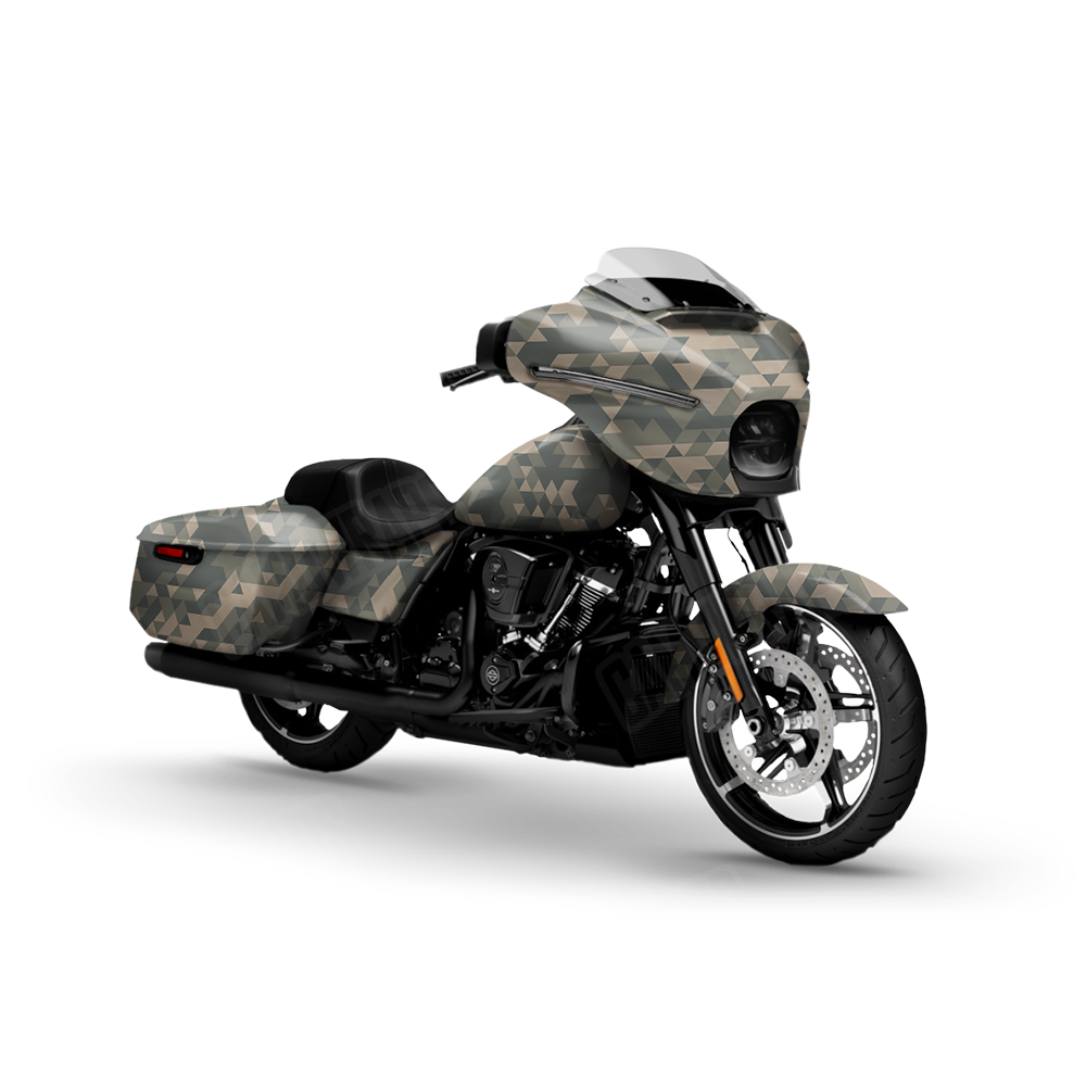 Triangle Army Motorcycle Wraps