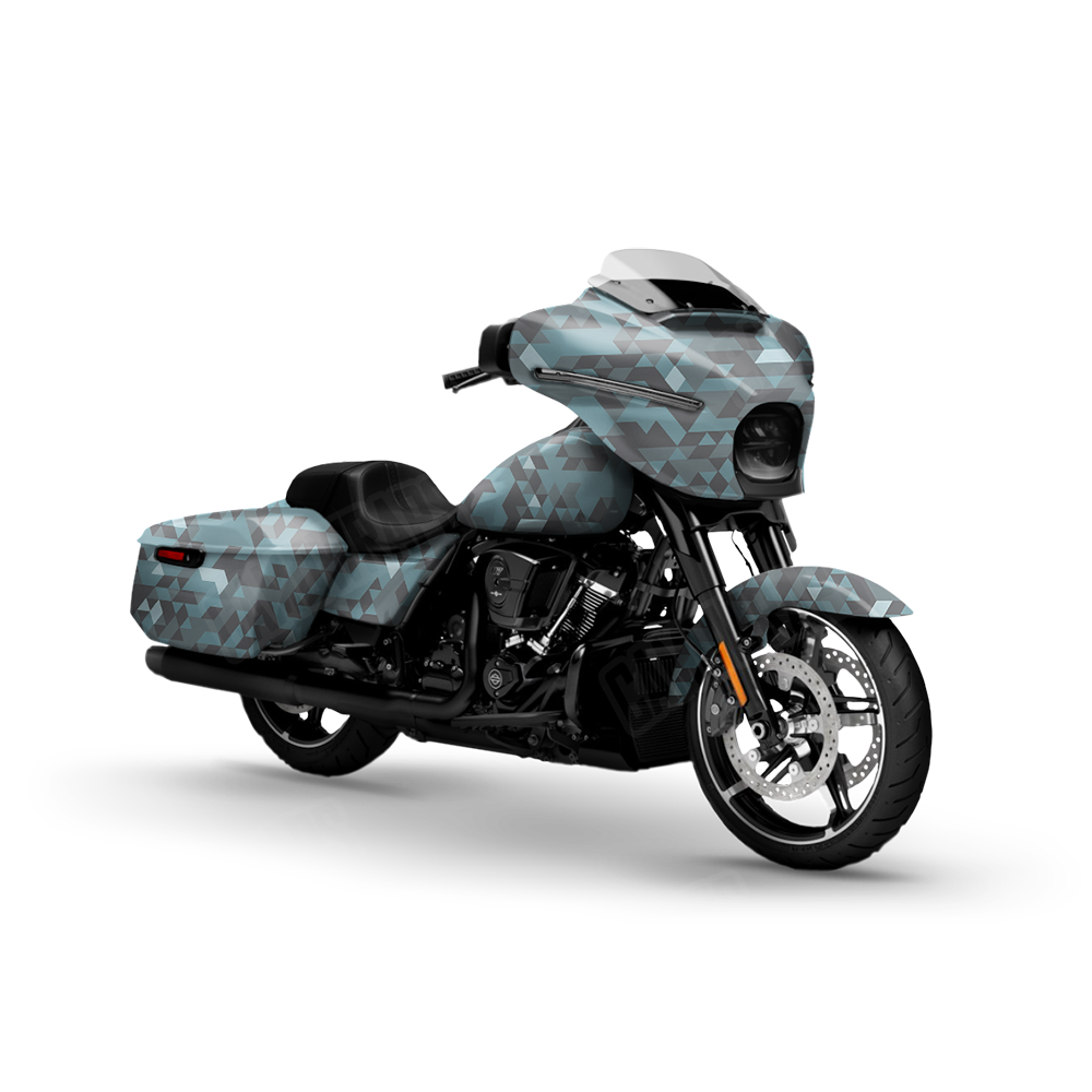 Triangle Overcast Motorcycle Wraps