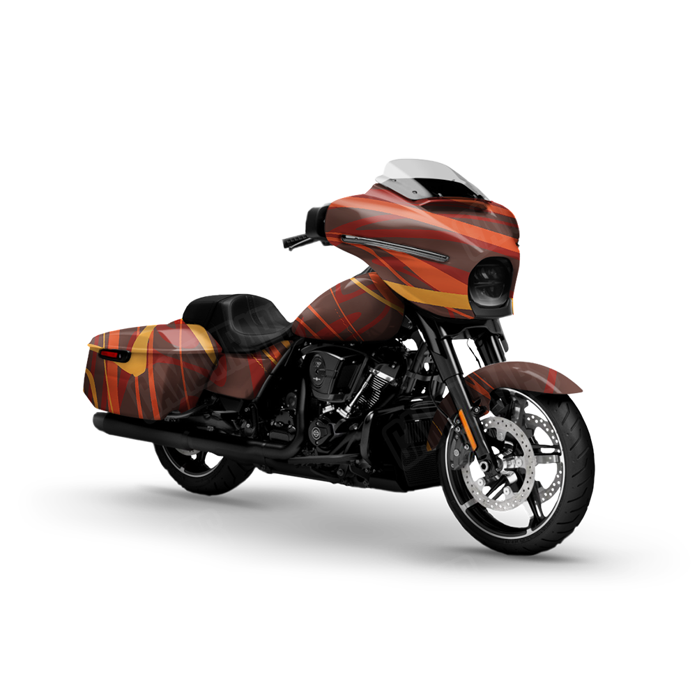 Liquid Smoke Autumn Motorcycle Wraps