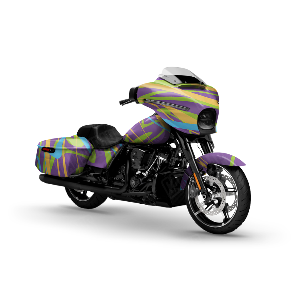 Liquid Smoke Carnival Motorcycle Wraps