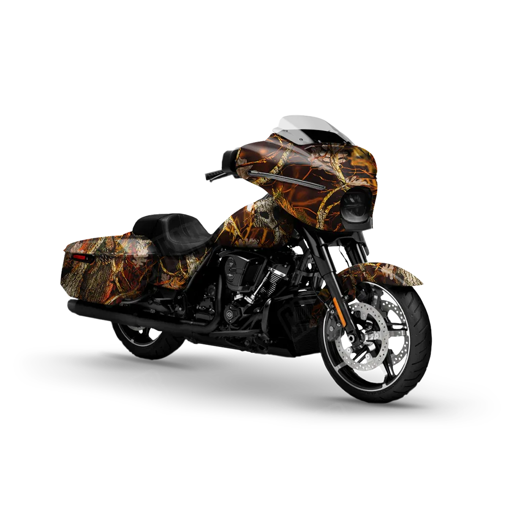 Nature Burning Voodoo Motorcycle Wraps