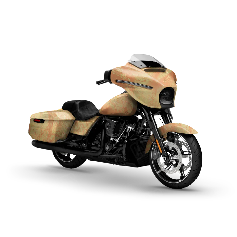 Realtree Aspect Orange Sorbet Motorcycle Wraps
