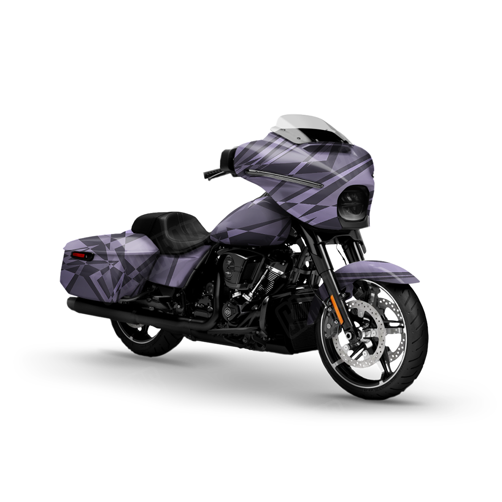 Sharp Lilac Motorcycle Wraps