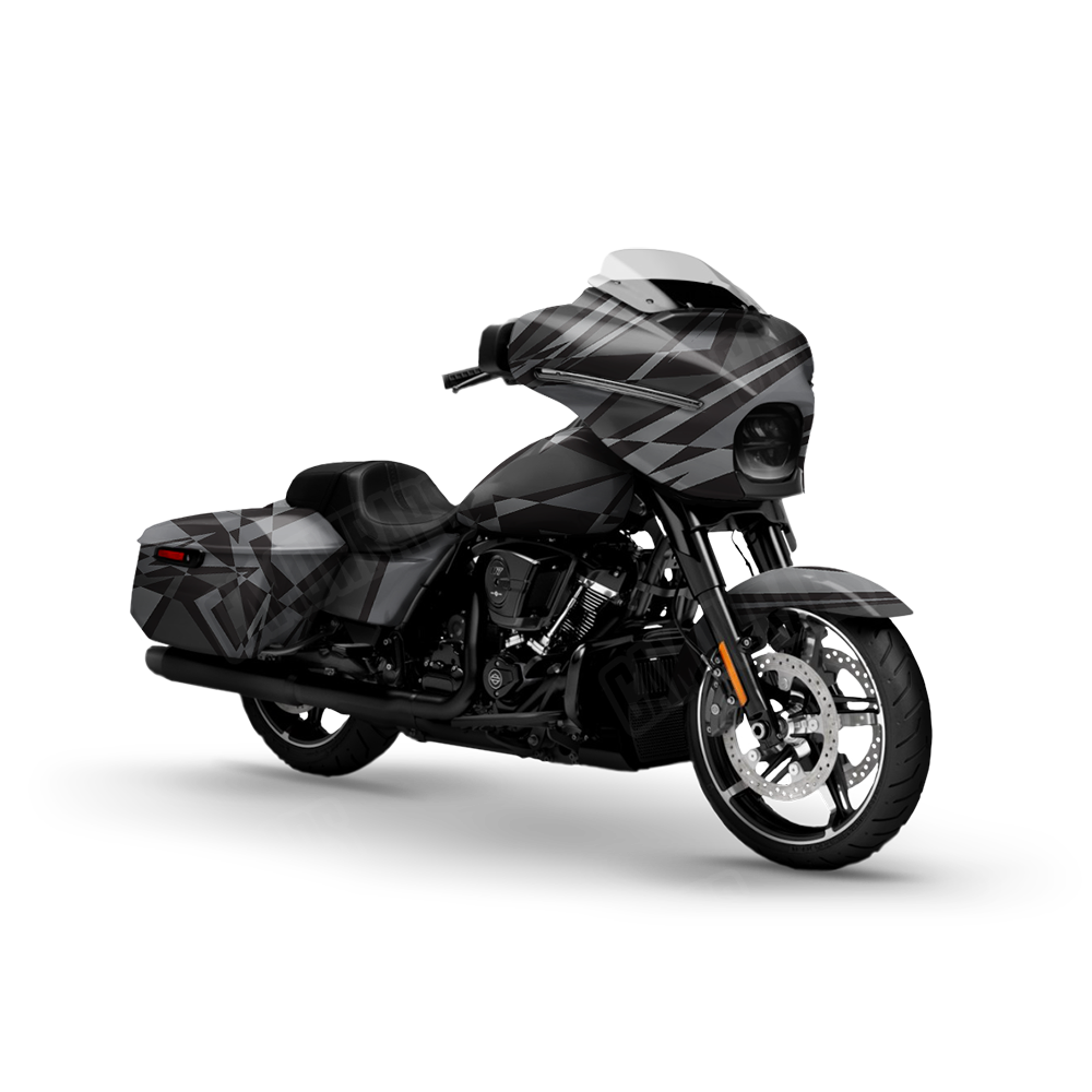Sharp Midnight Motorcycle Wraps