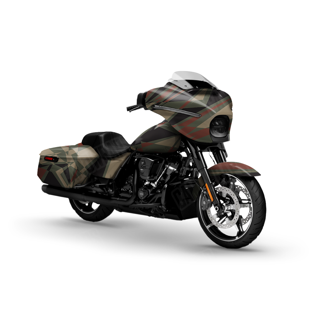 Sharp Militant Copper Motorcycle Wraps