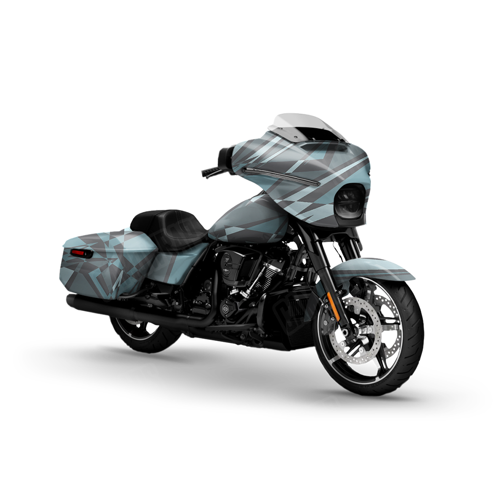 Sharp Overcast Motorcycle Wraps