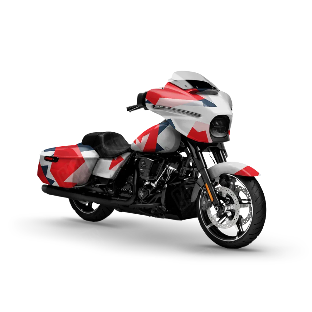 Shattered America Motorcycle Wraps
