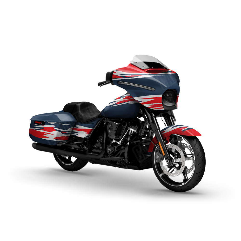 Shredded America Motorcycle Wraps