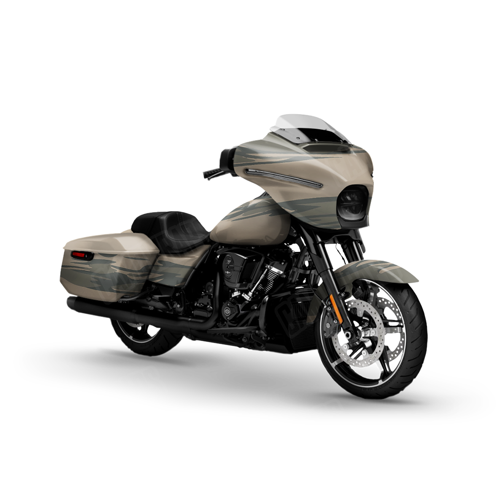 Shredded Army Motorcycle Wraps