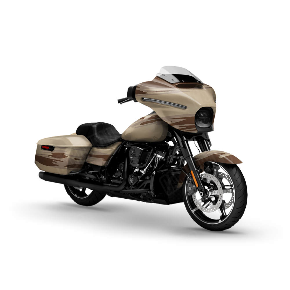 Shredded Desert Motorcycle Wraps