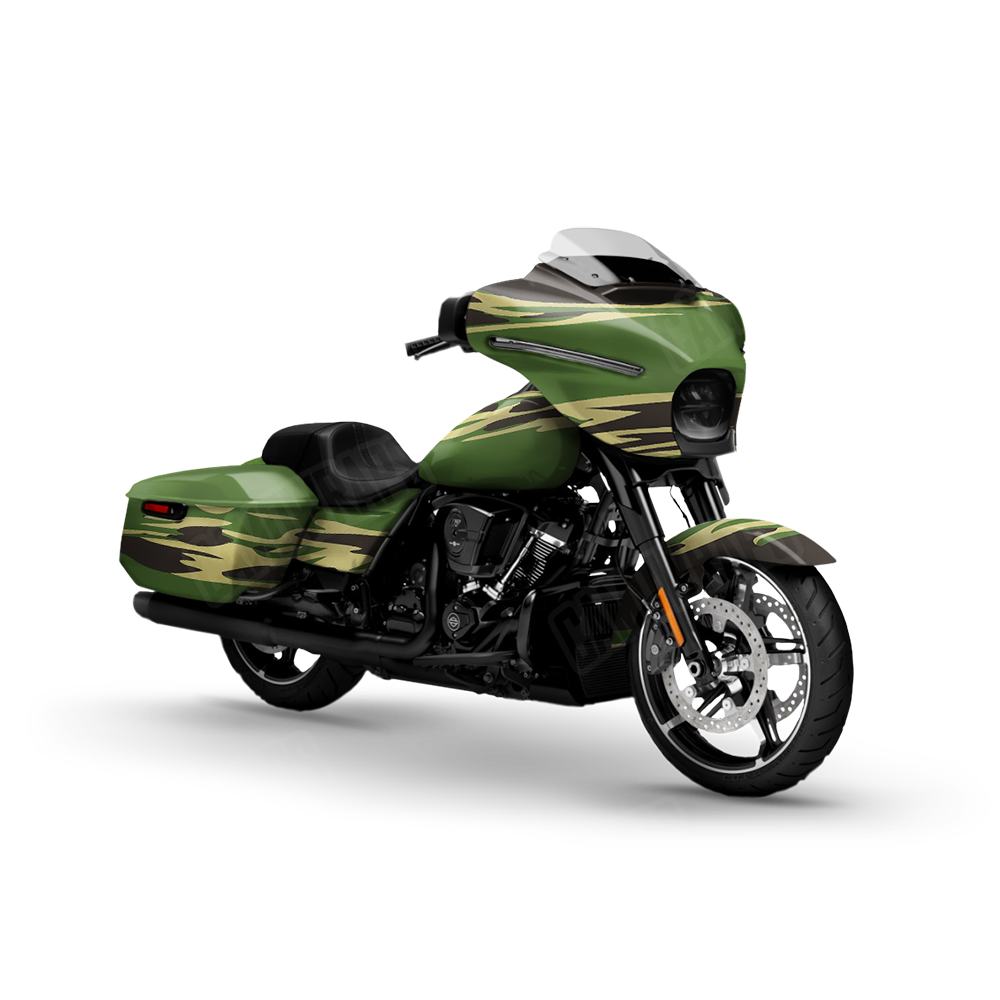 Shredded Jungle Motorcycle Wraps