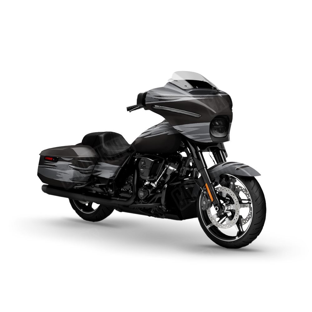 Shredded Urban Night Motorcycle Wraps