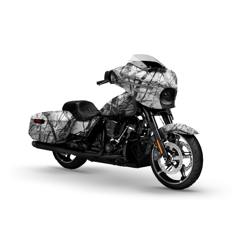 Substrate Snow Stalker Motorcycle Wraps