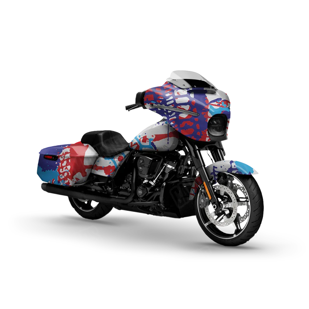 Tire Splatter M Series Motorcycle Wraps