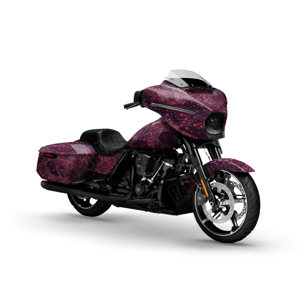 Toadaflage Berry Crush Motorcycle Wraps