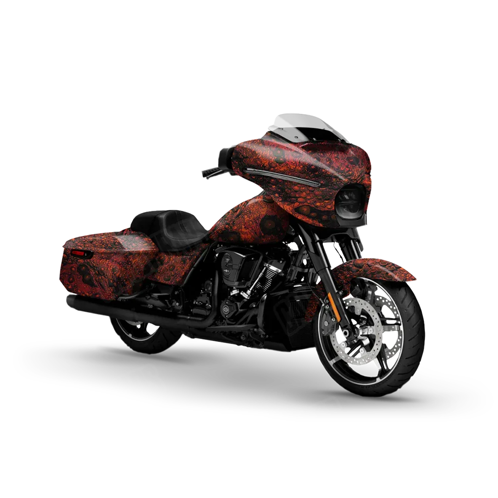 Toadaflage Ember Motorcycle Wraps
