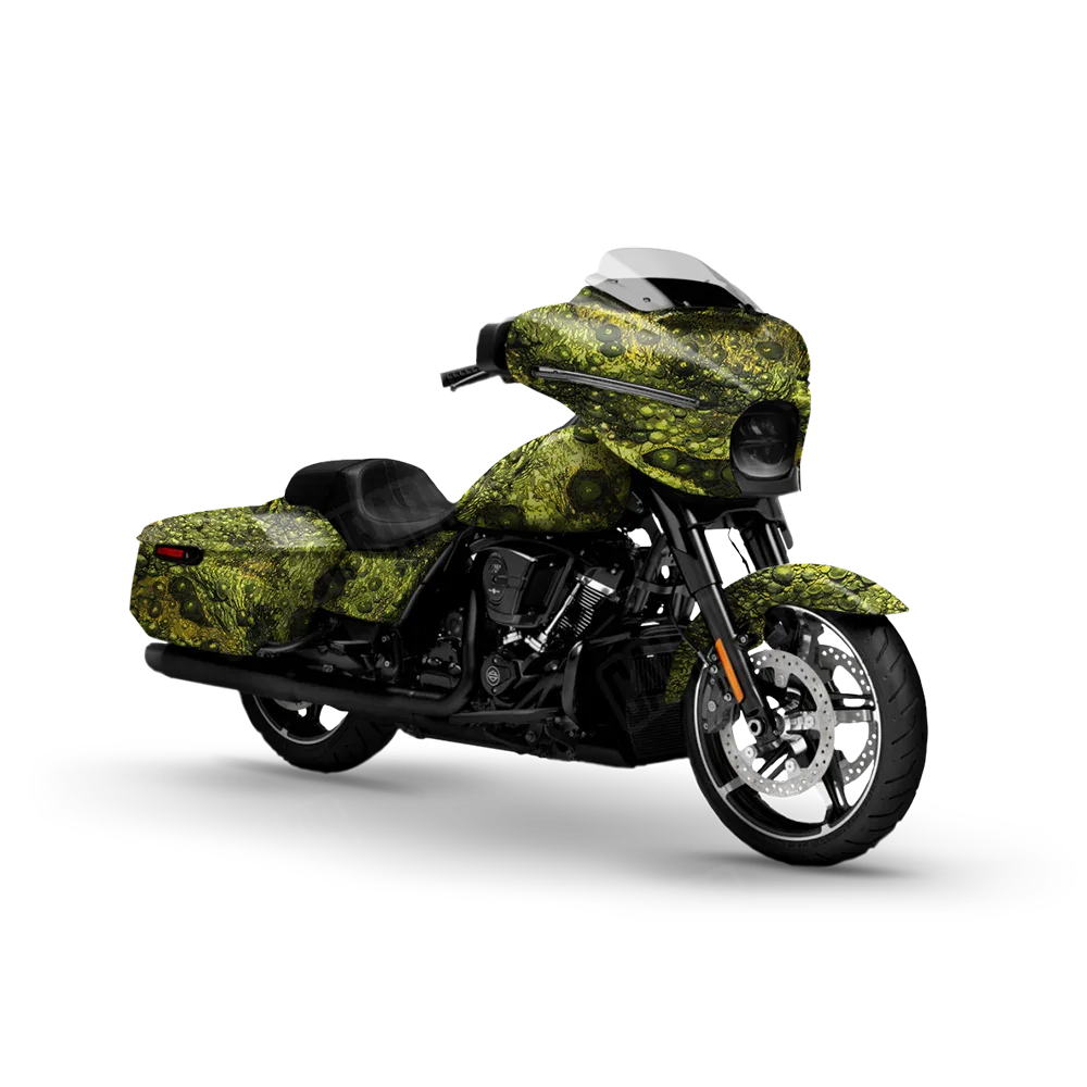Toadaflage Toxic Motorcycle Wraps