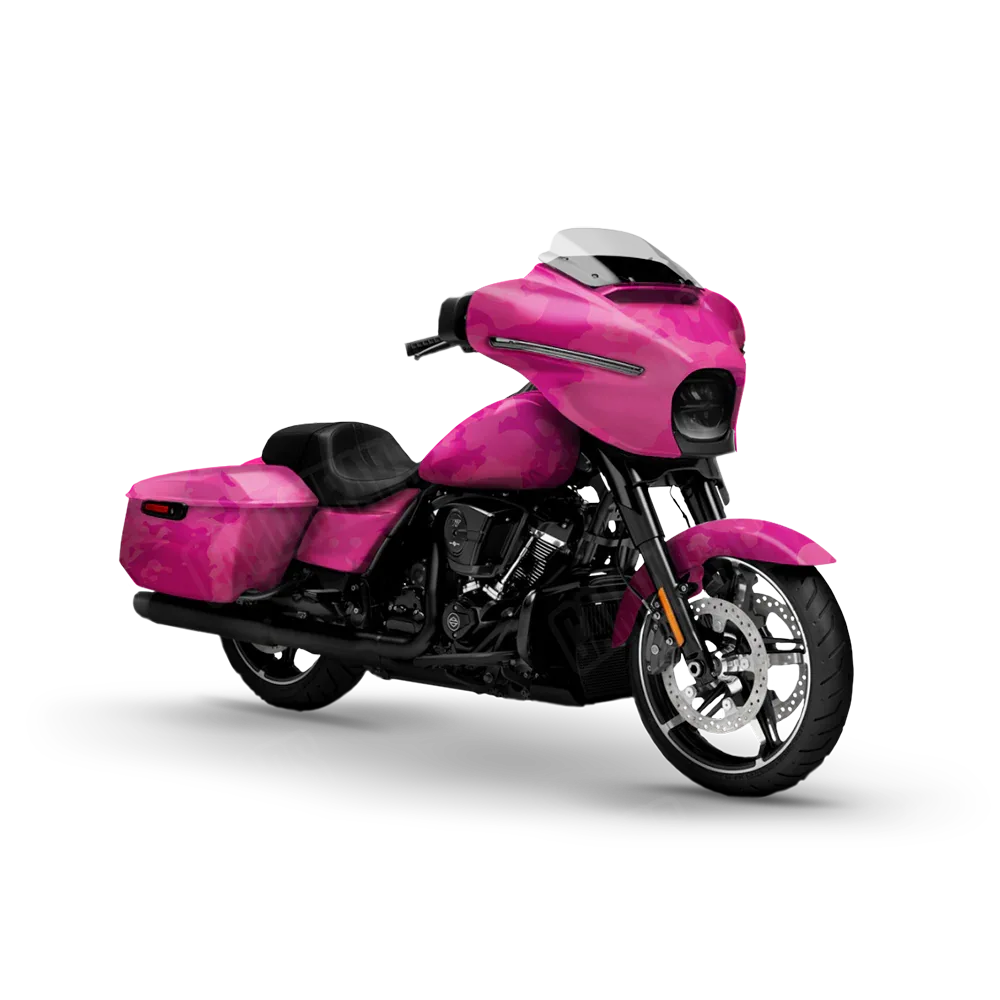 Treetop Elite Magenta Motorcycle Wraps