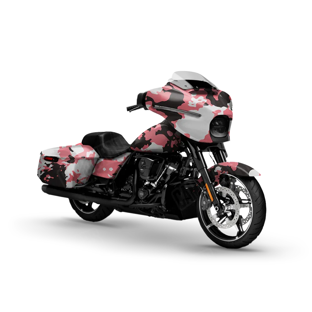 Treetop Pink Motorcycle Wraps