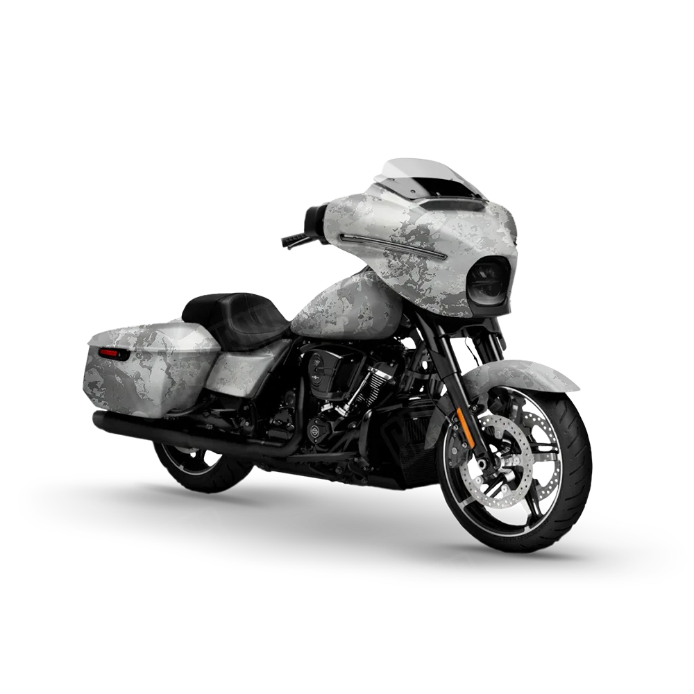 Veil Stoke Whiteout Motorcycle Wraps