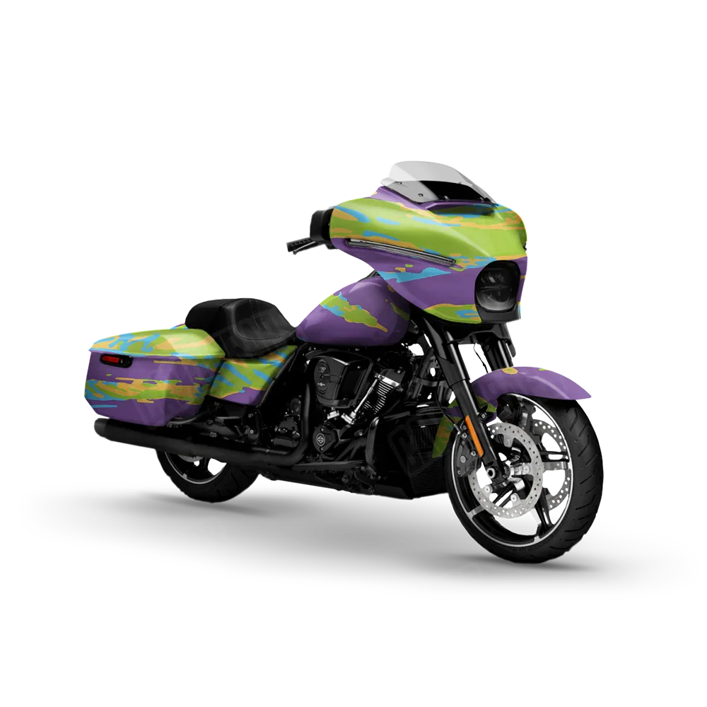 Vietnam Tiger Stripe Carnival Motorcycle Wraps