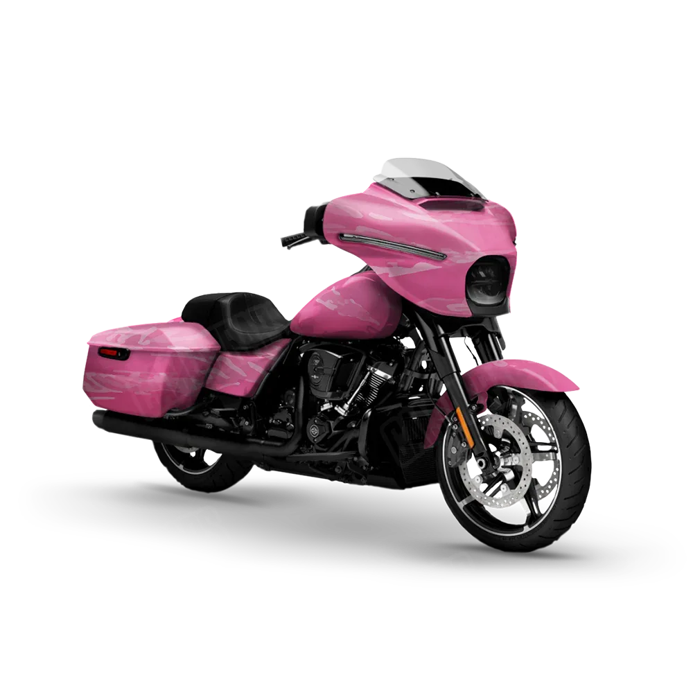 Vietnam Tiger Stripe Elite Pink Motorcycle Wraps