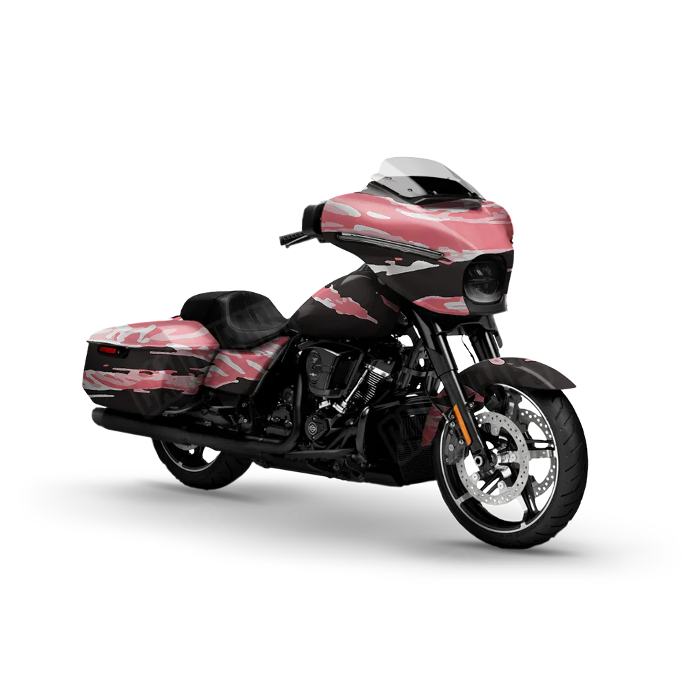 Vietnam Tiger Stripe Pink Motorcycle Wraps