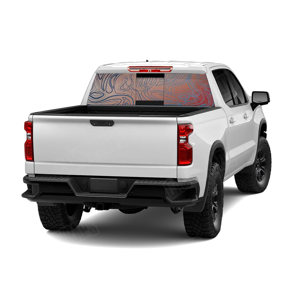 Damascus Patriot Rear Window Graphics