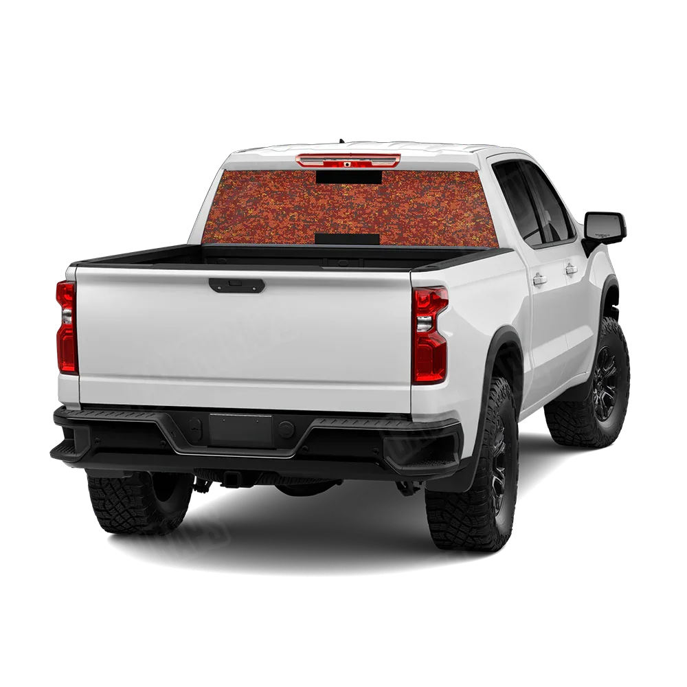 Digital Autumn Rear Window Graphics