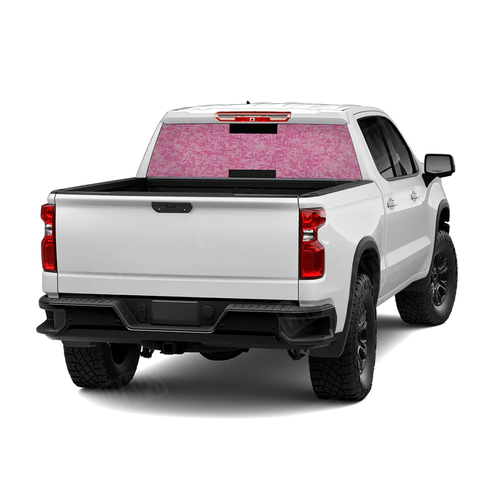 Digital Elite Pink Rear Window Graphics