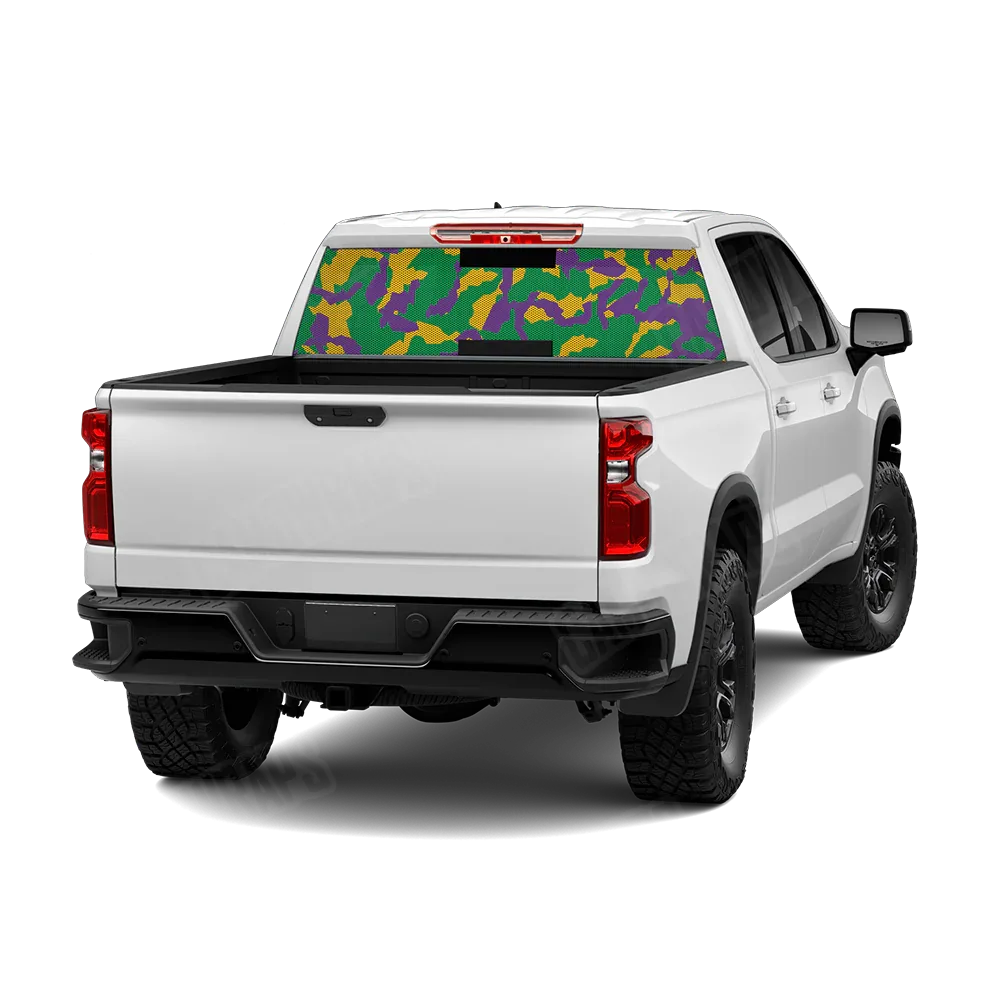 Erratic Mardi Gras Rear Window Graphics