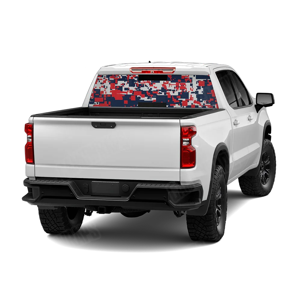 Digital America Rear Window Graphics