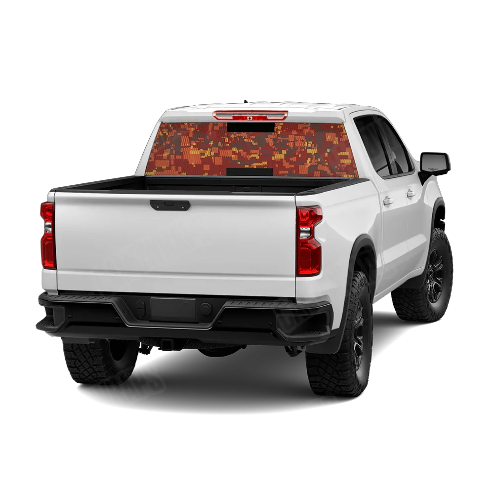 Digital Autumn Rear Window Graphics