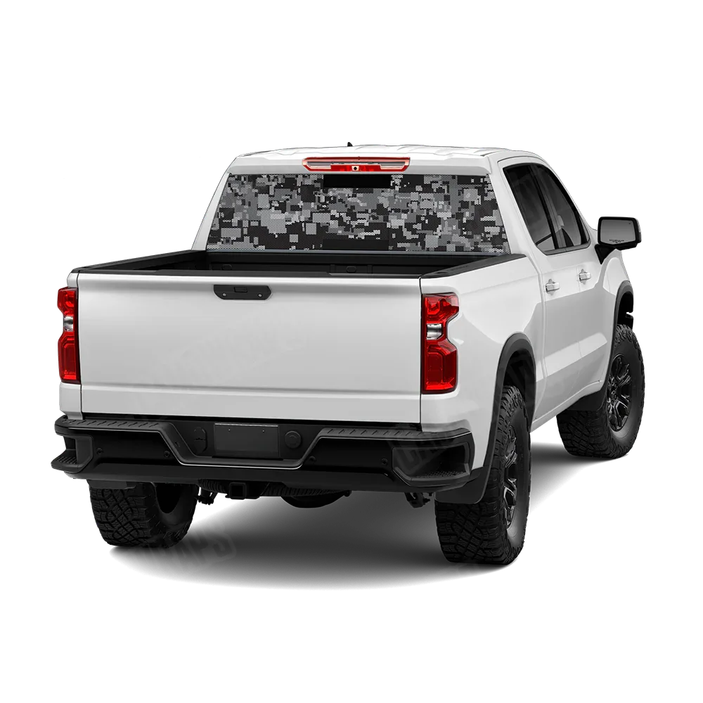 Digital Urban Night Rear Window Graphics