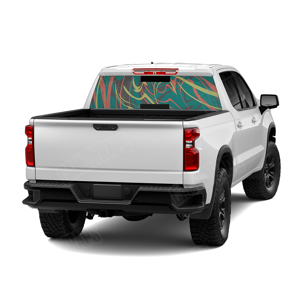 Liquid Smoke Fiesta Rear Window Graphics