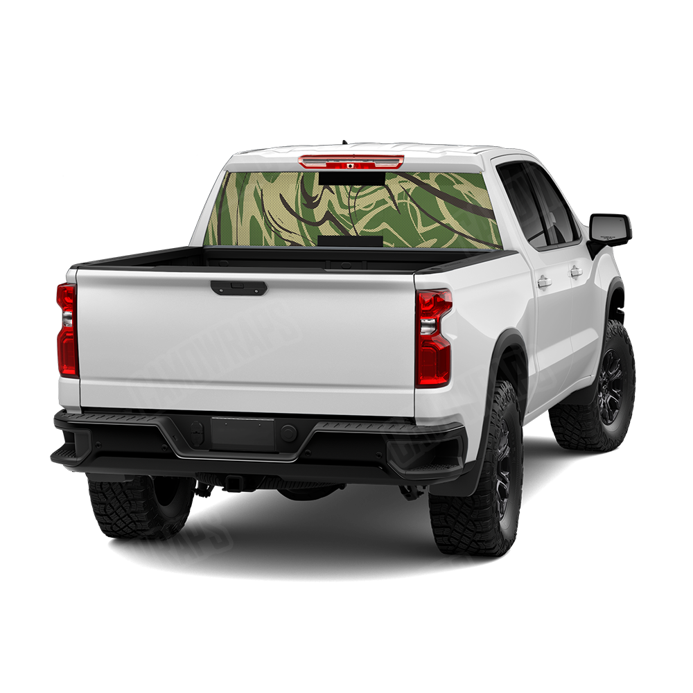 Liquid Smoke Jungle Rear Window Graphics