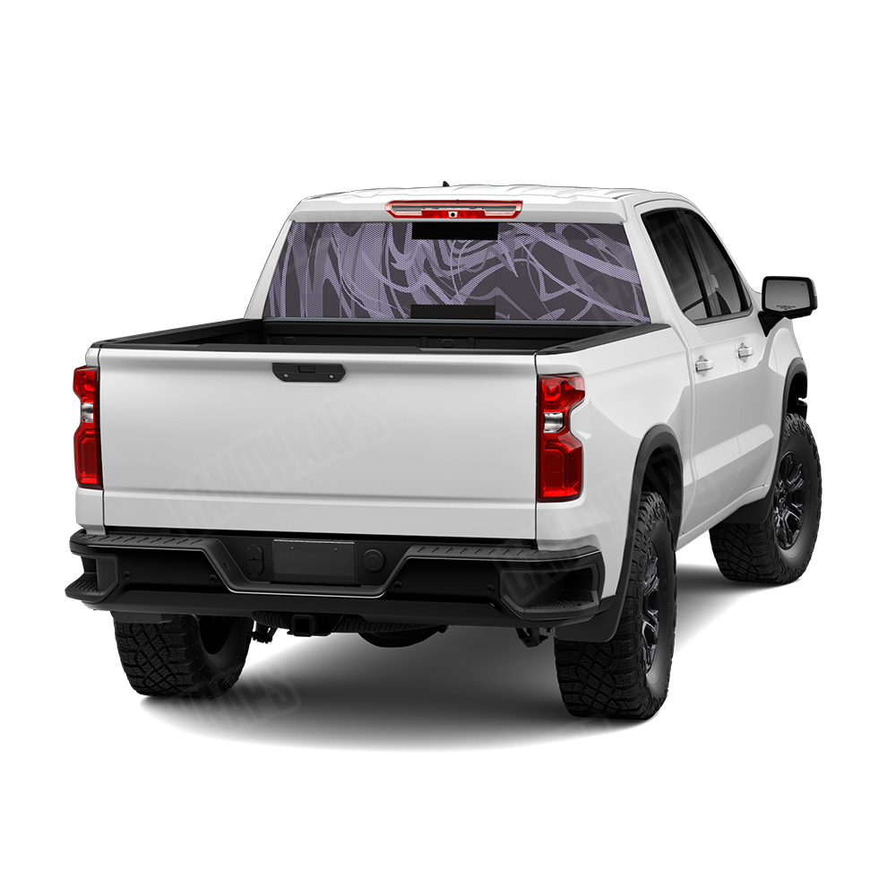 Liquid Smoke Lilac Rear Window Graphics