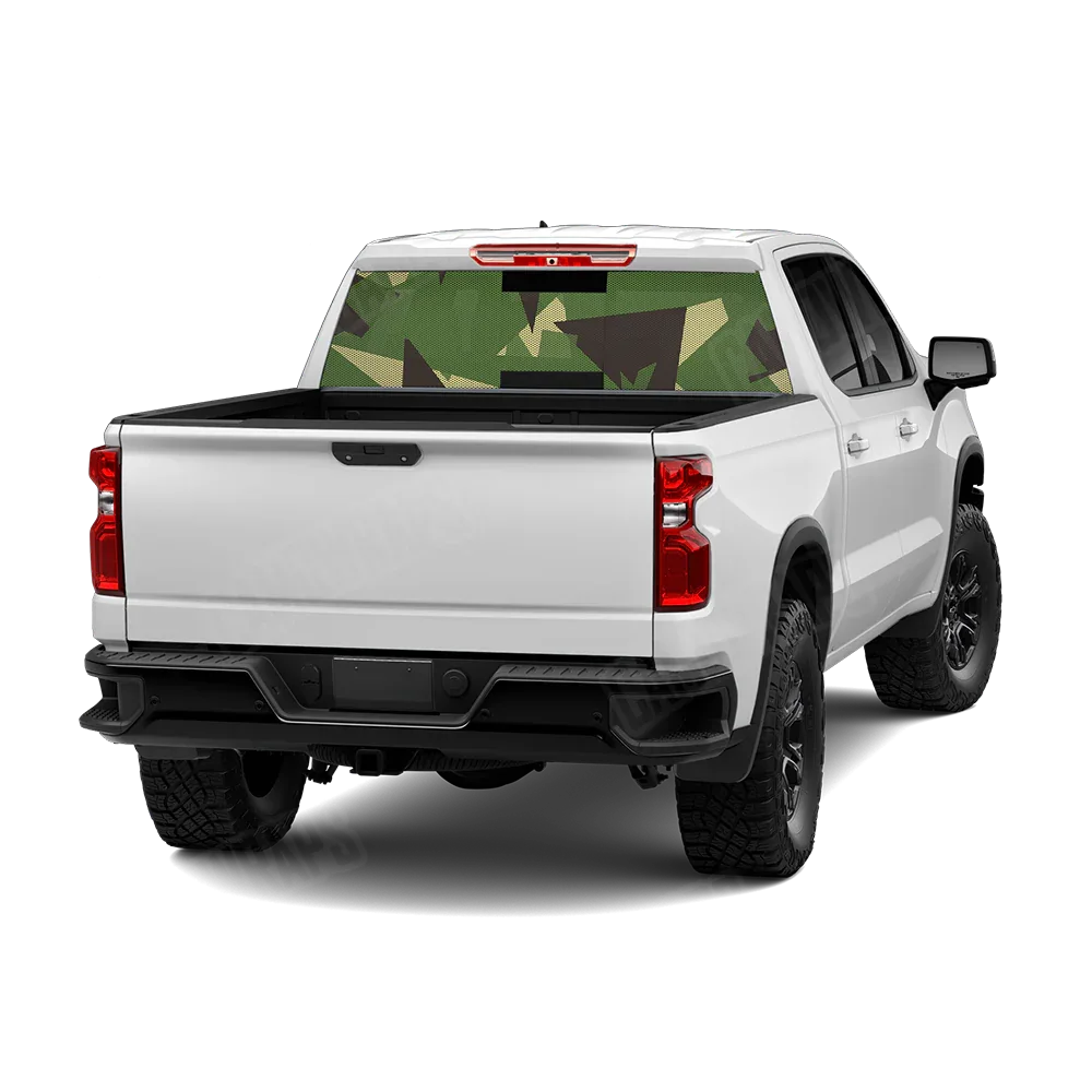 Shattered Jungle Rear Window Graphics