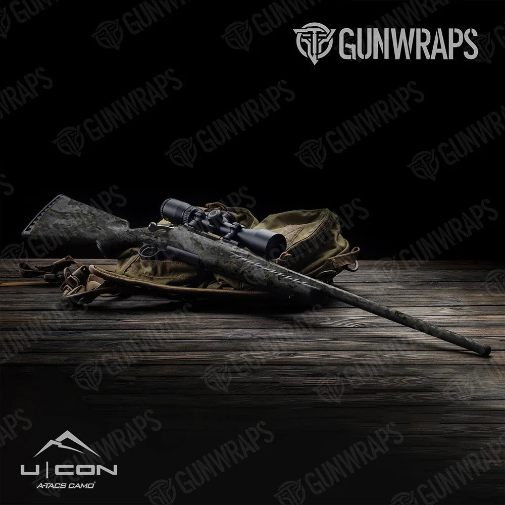 A-TACS U|CON Stealth Rifle Gun Skin Vinyl Wraps