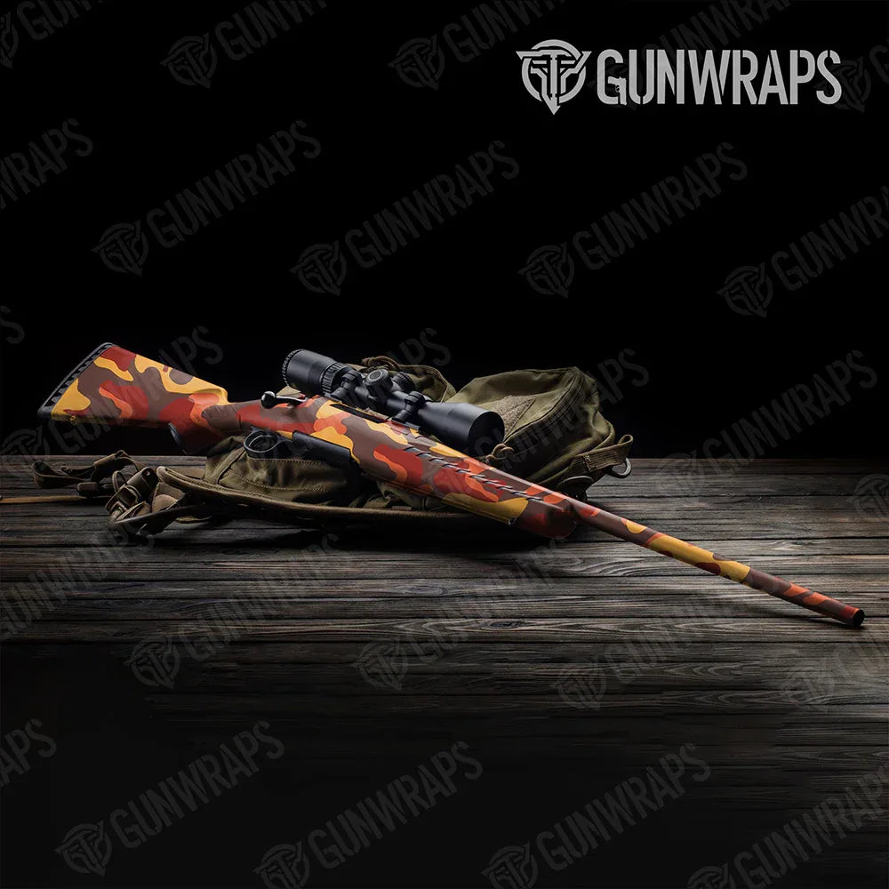 Classic Autumn Rifle Gun Skin Vinyl Wraps